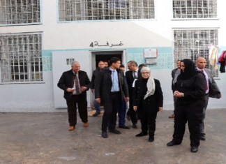 (صور) وزيرة العدل في زيارة غير معلنة لسجن الرابطة