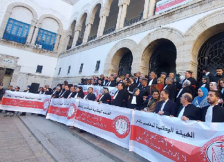 مزيو: المسيرة ستستمر إلى حين الاستجابة لمطالبنا.. المحامين لن يسكتوا على دولة المجبى