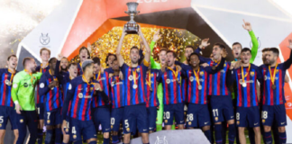 كأس السوبر الإسبانية… برشلونة يهزم ريال مدريد بثلاثية ويحرز اللقب