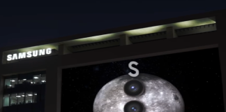 سامسونج تضيئ مقرها الإقليمي بشاشة ثلاثية الأبعاد