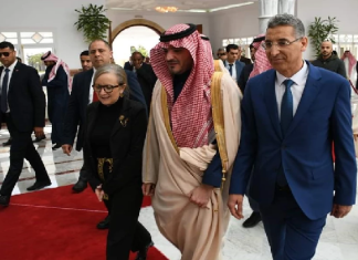 وزير الداخلية يُودّع نظيره السعودي والوفد المرافق له