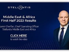 سمير شرفان يقدم نتائج ستيلانتيس الشرق الأوسط وإفريقيا خلال النصف الأول لسنة 2023