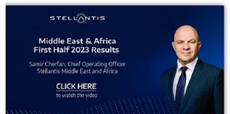 سمير شرفان يقدم نتائج ستيلانتيس الشرق الأوسط وإفريقيا خلال النصف الأول لسنة 2023