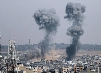 جيش الإحتلال يقصف قطاع غزة بـ4 آلاف طن من المتفجرات