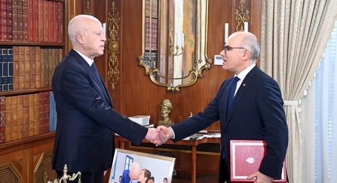 لقاء رئيس الدولة مع وزير الخارجية