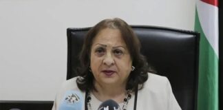 وزيرة الصحة الفلسطينية: الوضع في مستشفيات جنين صعب للغاية في ظل العدوان الصهيوني المتصاعد على المحافظة