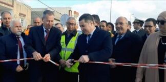 وزير النقل يفتتح الجولان العمومي على الجسر العلوي بحي البرتقال بمنوبة