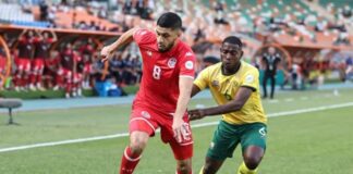 كأس أمم افريقيا… تونس تتعادل مع جنوب إفريقيا