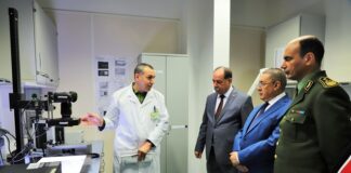 وزير الداخلية يزور المعهد الوطني للأدلة الجنائية وعلم الإجرام للدرك الوطني بالجزائر