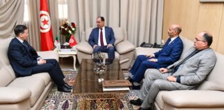وزير الداخلية يستقبل المدير العام للحماية المدنية الجزائري