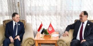 مكافحة الإرهاب والأمن السيبرني في لقاءات وزير الداخلية بنظرائه العرب