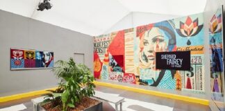 إل جيOLED وShepard Fairey يشتغلان على إدخال فن الشارع إلى العالم الرقمي