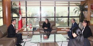 تعزيز التعاون التونسي الياباني في المجالات المتصلة بوزارة الصناعة