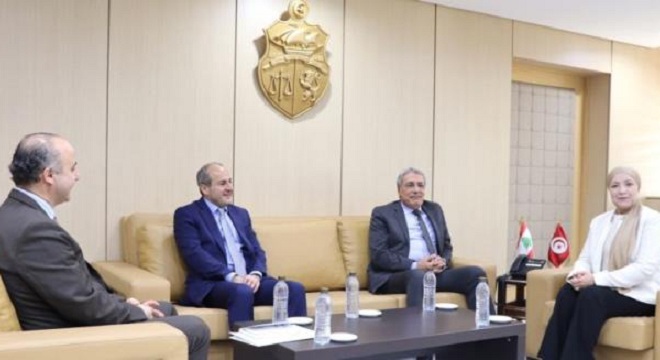 تعزيز فرص التعاون بين تونس ولبنان في المجالين القانوني والقضائي محور لقاء وزيرة العدل ونظيرها اللبناني