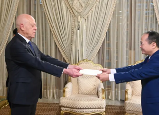 رئيس الجمهورية يتسلّم أوراق اعتماد سفراء جدد غير مقيمين بتونس