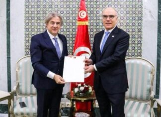 وزير الخارجية يتسلم نسخة من أوراق اعتماد سفير الجمهورية التركية الجديد