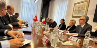 وزير الشؤون الاجتماعية يلتقي وزيرة العمل والسياسات الاجتماعية الايطالية