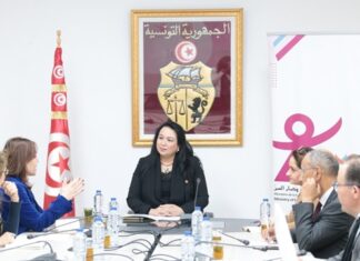 وزيرة الأسرة تعقد جلسة عمل مع رئيسة مكتب مجلس أوروبا بتونس