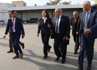 المكلفة بتسيير وزارة النقل تُؤدي زيارة تفقدية إلى محطتي باب عليوة وباب سعدون ومحطة الارتال بتونس