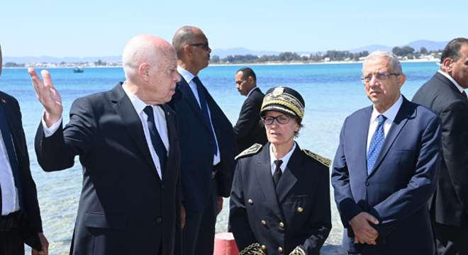 رئيس الجمهورية-ما يحدث للشريط الساحلي اغتيال والفساد انتشر في البر والبحر والسماء