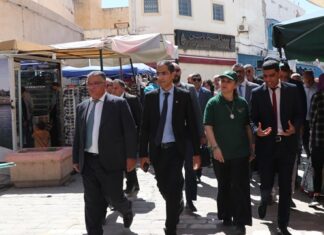وزيرة البيئة تؤدي زيارة ميدانية إلى القيروان