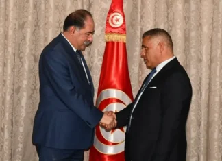 تسليم المهام بين وزير الدّاخليّة الجديد وسلفه
