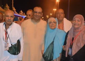 وزير الشّؤون الدينية يرافق الحجيج التونسيين في رمي الجمرات