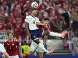 يورو 2024: التعادل يحسم مباراة الدنمارك ضد إنقلترا