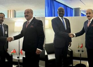 وزير الخارجية يلتقي بنيويورك بنظيريْه بسلطنة عُمان وموريتانيا