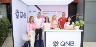 QNB يدعم حملة الوقاية من سرطان الثدي من خلال دورة البادل “Pink October Padel Trophy by QNB “
