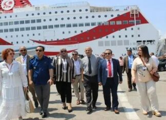 على متنها 1092 مسافر و547 سيارة: وصول الباخرة ‘تانيت’ إلى ميناء حلق الوادي