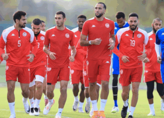 التشكيلة الأساسية للمنتخب التونسي في مواجهة ناميبيا
