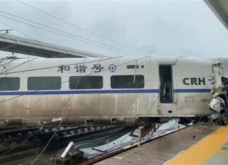 الصين: وفاة 11 شخصا بعد اصطدام قطار بعمال سكك حديدية