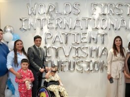 مستشفى ميدكير في الإمارات ينجح بعلاج أول مريض دولي باستخدام علاج ثوري متطور يُعطى عبر الحقن داخل السائل النخاعي