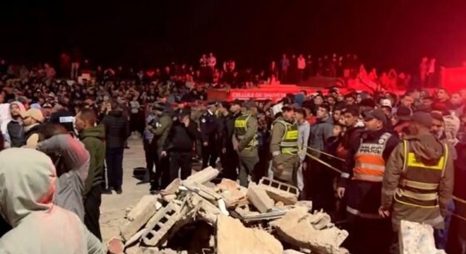 انهيار بنايتين في المغرب
