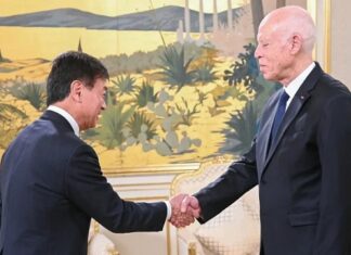 رئيس الجمهورية يستقبل سفير اليابان بمناسبة انتهاء مهامه