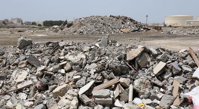 نفايات البناء