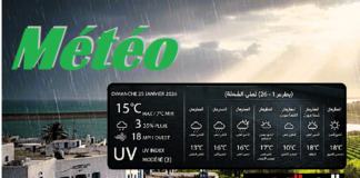 تفاصيل أحوال الطقس ليوم الأحد 25 جانفي 2026 والأسبوع المقبل