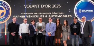 جوائز Volants d’Or 2025: شركة سافير للمركبات والسيارات تُتوَّج رائدة مبيعات الرافعات الشوكية في تونس